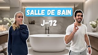 SALLE DE BAIN GRAND LUXE 🤩  Dernières étapes avant finitions  VLOG Rénovation Hangar 58 [upl. by Kurth]