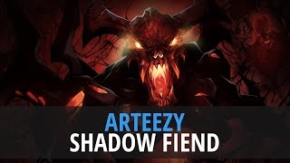 Arteezy Shadow Fiend  TEAM SECRET vs VICI GAMING  Dota 2 Asia Championship 2015 [upl. by Suitangi]