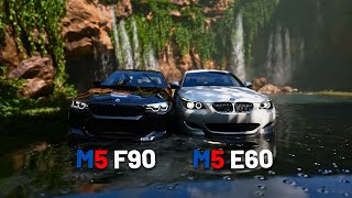 BMW M5 F90 amp M5 E60  Thrustmaster T150 Pro  Forza Horizon 5 4K [upl. by Mariejeanne]