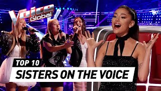 These SISTER’s voices SHOOK the Coaches on The Voice [upl. by Nayrb]