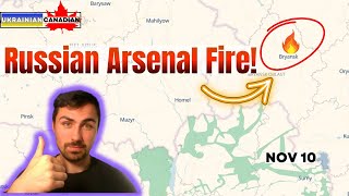 RussiaUkraine War Update  Ukraine Destroyed a Russian Arsenal in Bryansk amp Moscow Under Attack [upl. by Nitsu]