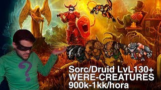 Tibia  Mage 9001kkHr PROFIT lvl140 Edron WereCreatures [upl. by Inanuah75]