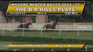 Race No 7 The BRHills Plate DIV  1 [upl. by Aicened]