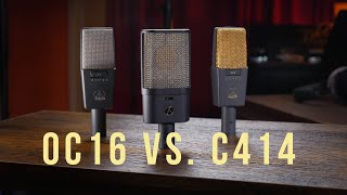 Austrian Audio OC16 vs AKG C414 XLS vs C414 XLII [upl. by Allesig]