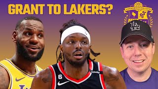 Lakers Jerami Grant Trade What Deal Would Look Like Is It Worth It LeBron Proving He Still Has It [upl. by Cheyne]