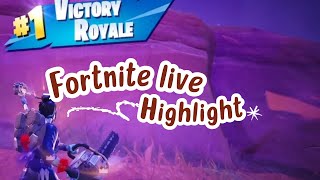 Fortnite Going for V Crown Live Highlight [upl. by Ritchie]