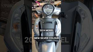 2024 New Fascino 125 Silver Colour  Review  Features  shorts short shortvideo fascino125 125 [upl. by Leidag]