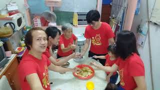 20230121 CNY Reunion dinner LaoSheng 捞生  Tampin 22 [upl. by Backler]