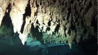 Into the Darkness  Diving Cenote Dos Ojos  Cave SCUBA Diving [upl. by Evania]