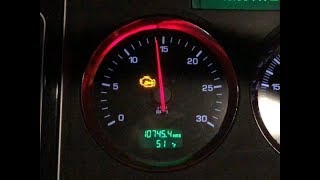 2014 Cummins Emissions FAIL ISX15 CM2350 FIXED LIVE 2014 Kenworth W900L 500hp 18 speed [upl. by Velvet195]