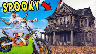 We Found an ABANDONED HOUSE on DIRTBIKES [upl. by Aisirtap]