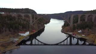 DRONE Morning at Svinesund [upl. by Serg388]