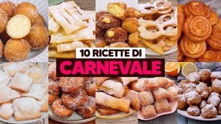 10 dolci di Carnevale facili e super golosi ricette classiche e idee originali da non perdere [upl. by Avid118]