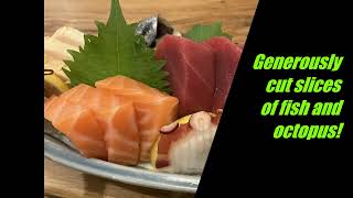 🦑🍣 Chirashi Bowl Deluxe Vegetable Tempura and Salmon Avacado Roll 2024  Sushi Koji food sushi [upl. by Nami351]