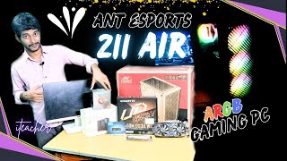 Budget ARGB gaming PC with ryzen 5 3600 and GTX 1050ti [upl. by Cary938]