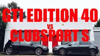 VW GOLF GTI CLUBSPORT EDITION 40  WHY ITS SO SPECIAL [upl. by Jocelyn11]