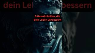 5 Gewohnheiten  Leben verbessern ✨❗️lebenverändern lebensweisheiten lebensstil erfolg [upl. by Stormy]