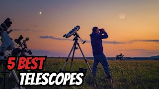 Top 5 BEST Telescopes for Astrophotography amp Stargazing in 2024 Buying Guide [upl. by Fortunna]