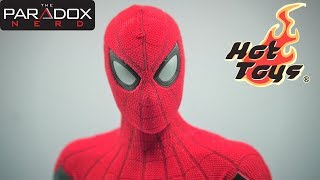 Hot Toys Spiderman HomeComing Deluxe Version 4K Review [upl. by Nevetse529]