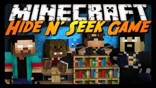 Minecraft MiniGame HIDE N SEEK 1 w AntVenom amp Friends [upl. by Brande]