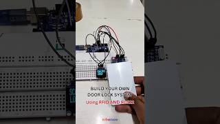 RFID based automatic door lock system using Arduino uno [upl. by Nonnaihr16]