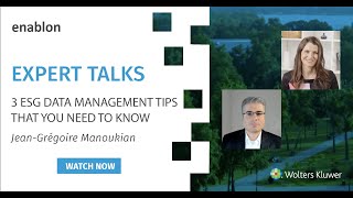 3 ESG Data Management Tips That You Need to Know – Expert Talks – JG Manoukian [upl. by Nekal21]