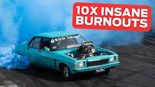 SUMMERNATS 36 BURNOUT FINALS [upl. by Einhpets]