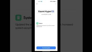 Xiaomi 11 Lite Ne 5g New Update Hyperos 1040 New features xiaomi11litene5g newupdate shorts [upl. by Ardnohsal996]