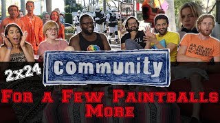 Community  2x24 For A Few Paintballs More  Group Reaction [upl. by Rame]