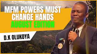 MFM LIVE SERVICE TODAY WITH DE OLUKOYA  POWERS MUST CHANGE HANDS AUGUST EDITION 2024 [upl. by Fougere]