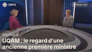 Donald Trump tarifs CPE  lavis de Pauline Marois première femme chancelière à lUQAM  24•60 [upl. by Nibor]