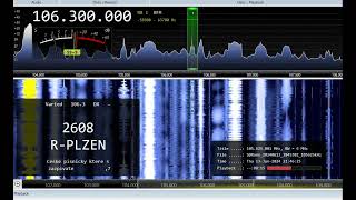 FM DX 1063 Cesky Rozhlas Plzen Czechia Heard in Finland [upl. by Akiret669]