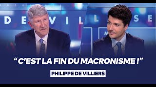 Philippe de Villiers  quotCest la fin du macronisme quot [upl. by Anegal]