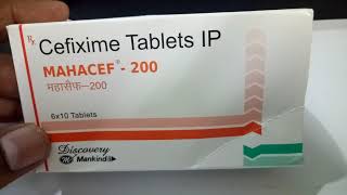 Mahacef 200 MG Tablet  Uses Dosage Side Effects Price [upl. by Eirrab466]