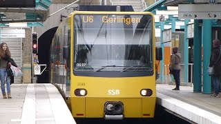 U6 Pragsattel Stadtbahn Stuttgart [upl. by Damas962]