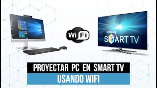 ¿Cómo Proyectar tu PC en Smart TV de Forma Inalámbrica [upl. by Jecho]