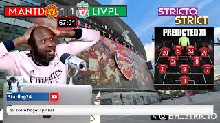 strictostrict Stricto Reaction To MAIINNOOOOO Goal  MAN UTD 2  1 Liverpool [upl. by Ahon647]