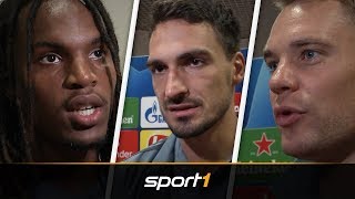 BayernStars feiern GalaAuftritt von Renato Sanches  SPORT1 [upl. by Husein873]