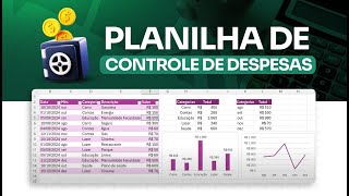 Planilha de Controle de Despesas no Excel Como Fazer Simples e do Zero [upl. by Hoashis569]