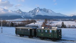 EMU 26001 quotKométaquot na TEŽ na trase PopradŠtrbské Pleso 822007 [upl. by Knute]