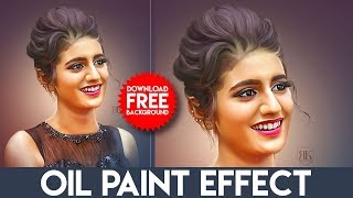 PHOTOSHOP SMUDGE PAINTING TUTORIAL  OIL PAINT EFFECT  DIGITAL PAINTING [upl. by Bradstreet721]