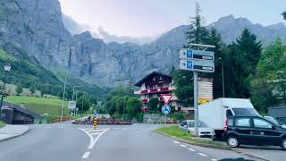 Switzerland ascent to Leukerbad from Varen 🇨🇭 [upl. by Inge]