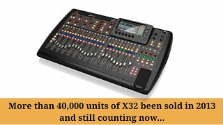 Behringer Malaysia X32  Why 40000 people worldwide use X32 [upl. by Swinton]