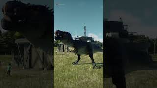 What happens when a Tarbosaurus escapes  Jurassic World Evolution 2 Cretaceous Predator Pack [upl. by Elehcin39]