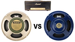 Greenback vs Blue with Marshall Plexi [upl. by Annid54]