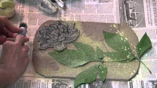 Stampendous Stamping In Clay [upl. by Euqcaj580]