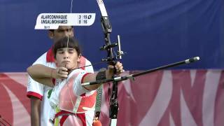 Mixed Team Archery  Bronze Medal Contest  Singapore 2010 Youth Games [upl. by Jeavons]