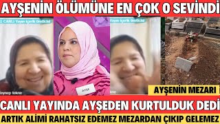 SEDA SAYAN AYÅENÄ°N Ã–LÃœMÃœNE EN Ã‡OK O SEVÄ°NDÄ° CANLI YAYINDA ÅOKE EDEN SÃ–ZLER TEMELLÄ° KURTULDUK ÅOK [upl. by Nadiya]