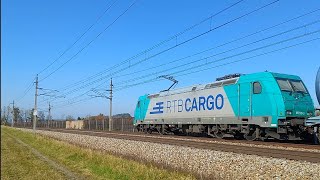 185 RTB Cargo mit Kesselwagen [upl. by Agnew242]