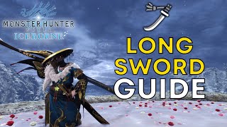 Long Sword Guide for MHWIB [upl. by Basset]